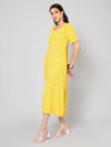 Cantabil Women Yellow Dress (7055694102667)