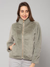 Cantabil Women Green Jacket (7083262509195)