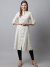 Cantabil Women's Cream Kurti (6993927733387)