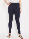 Cantabil Women Navy Leggings (7085844594827)