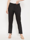 Cantabil Women Black Pant (7085869531275)