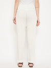 Cantabil Women Off White Pant (7085873430667)