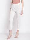 Cantabil Women's Ethnic Off White Pant (6798707261579)