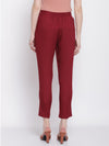 Cantabil Women's Ethnic Wine Pant (6798686453899)