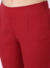 Cantabil Women's Ethnic Maroon Pant (6869720105099)