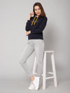 Cantabil Women Navy Sweatshirts (7083930026123)