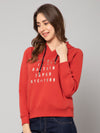 Cantabil Women Rust Sweatshirts (7083940380811)