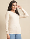 Cantabil Ladies Beige Sweater (7064406950027)