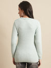 Cantabil Ladies Green Sweater (7064425857163)