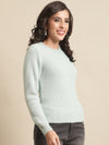 Cantabil Ladies Green Sweater (7064425857163)