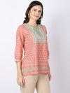 Cantabil Women's Coral Tunic (6869767946379)