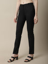 Cantabil Women's Black Formal Trousers (6994706694283)