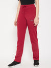 Cantabil Women Maroon Track Pant (7085886177419)