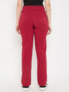 Cantabil Women Maroon Track Pant (7085886177419)