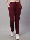 Cantabil Women Wine Trackpant (7083128193163)