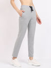 Cantabil Women's Grey Melange Track Pant (6846034739339)