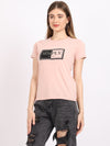 Cantabil Women's Peach T-Shirts (6846099095691)