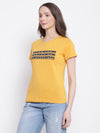 Cantabil Women's Mustard T-Shirts (6799780315275)