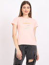 Cantabil Women's Pink T-Shirts (6846115807371)