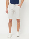 Cantabil Men's Cream Bermuda (6813681811595)