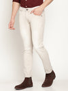 Cantabil Men's Beige Denim (6833106190475)