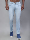 Cantabil Men Light Carbon Blue Jeans (7114283778187)