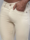 Cantabil Men Beige Jeans (7114275979403)