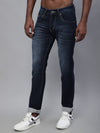 Cantabil Men Dark Mercerised Jeans (7114275520651)