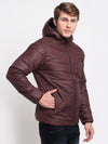 Cantabil Men's Wine Black Reversible Jacket (6710336979083)