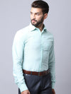 Cantabil Men's Light Green Formal Shirt (7008142098571)
