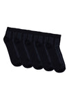 Cantabil Men Set of 5 Ankle Length Navy Socks (6869955051659)