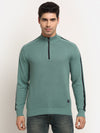 Cantabil Men's Green Sweater (6691257811083)