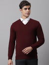CantabilMen Maroon Sweater (7044696899723)