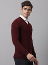 CantabilMen Maroon Sweater (7044696899723)