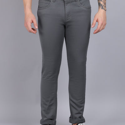 Buy Women Grey Regular Fit Solid Casual Trousers Online  579443  Allen  Solly