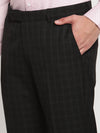 Cantabil Men's Black Formal Trousers (6794678403211)