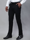 Cantabil Men Black Trouser (7114276307083)