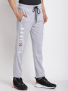 Cantabil Men's Grey Melange Track Pants (6769621270667)