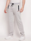 Cantabil Men Grey Melange Trackpant (7057465933963)