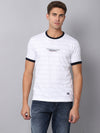 Cantabil Men's White T-Shirt (6925052346507)