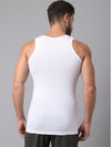 Cantabil Mens Pack of 2 White Vest (7043103522955)