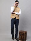 Cantabil Men Mustard Waist Coat (7091654230155)