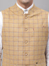 Cantabil Men Mustard Waist Coat (7091654230155)