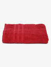 Cantabil Red Bath Towel (6747117813899)