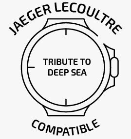 rubber strap compatible with Jaeger LeCoultre® Tribute to Deep Sea