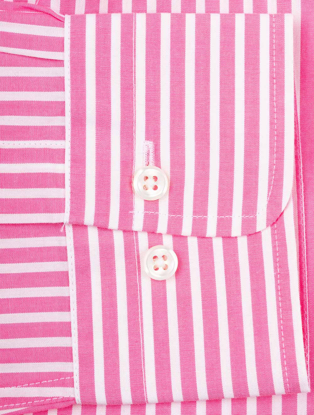 GANT Regular Fit Stripe Broadcloth Shirt Perky Pink