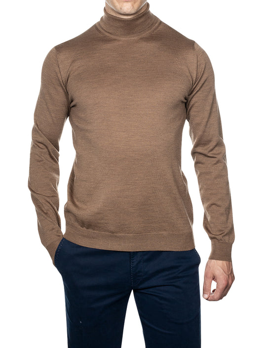 Fine Merino Roll Neck - Duckers Style