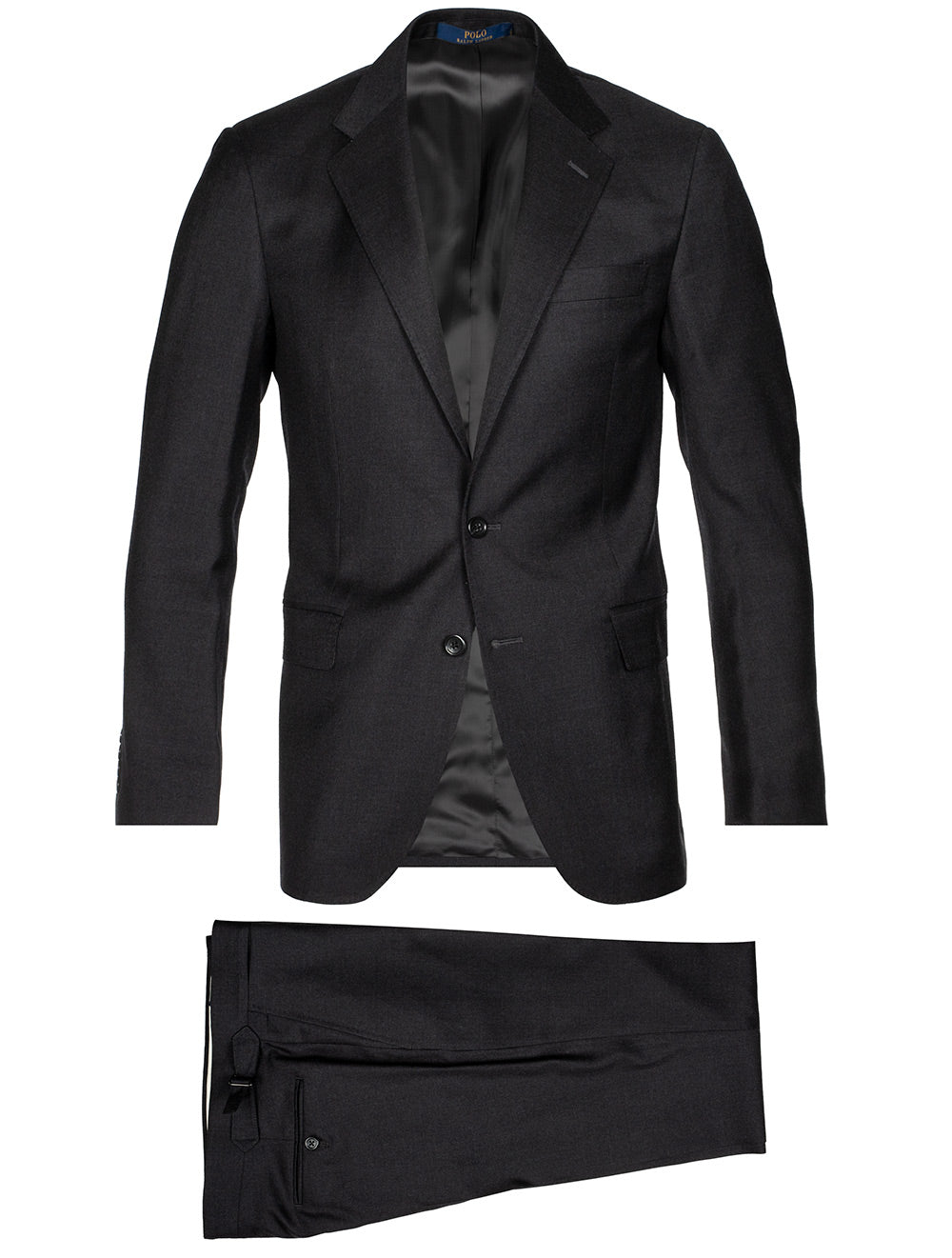 Ralph Lauren Polo Wool Twill Two-piece Suit Charcoal