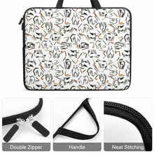 Load image into Gallery viewer, Multifunction Practical Laptop Bag Neoprene Diving Fabric Custom Dsign Printing with Your Photos / Patterns or Text
