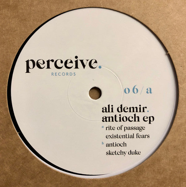 Ali Demir - Antioch EP (Perceive Records) (M)